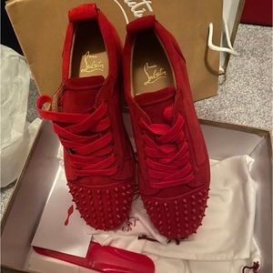 Red Bottom Spiked Sneaker